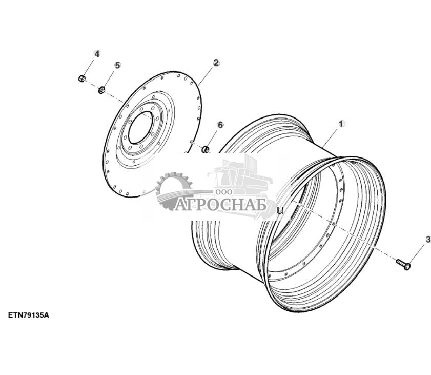 Заднее колесо, регулируемое, 16-позиционное, TW23BX38 - ST709324 156.jpg